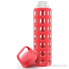 Ello Pure BPA-Free Glass Water Bottle with Lid, 20 oz 554854525